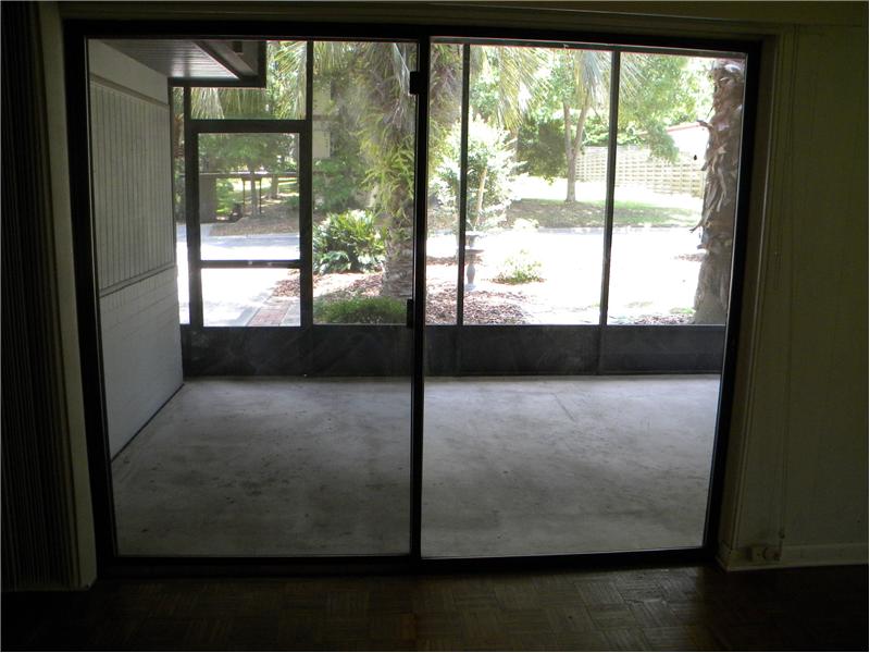 Family Room View to Screen Patio