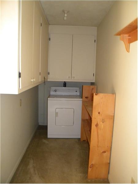 Spacious Inside Laundry  & Storage Area