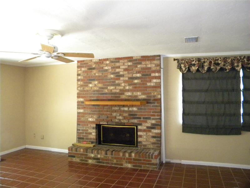 Fireplace in Family Room