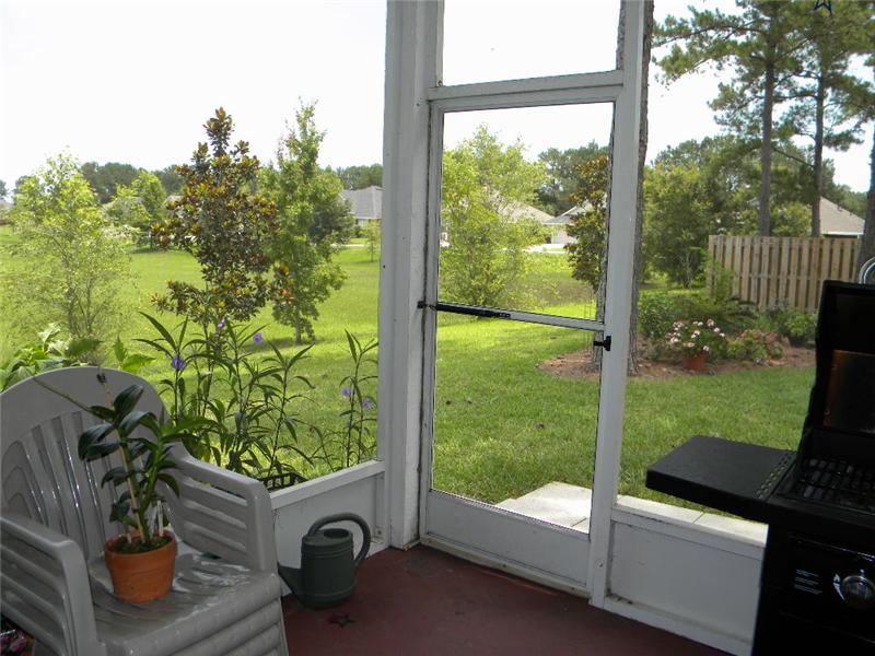 Screened Patio View of Greenspace