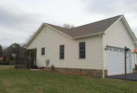 Maintenance Free Siding, Rock Veneer