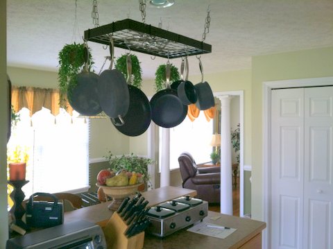 Laundry Closet in Kitchen