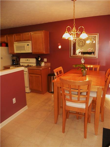 Fabulous kitchen includes refrigerator, range, dishwasher, disposal, and microwave