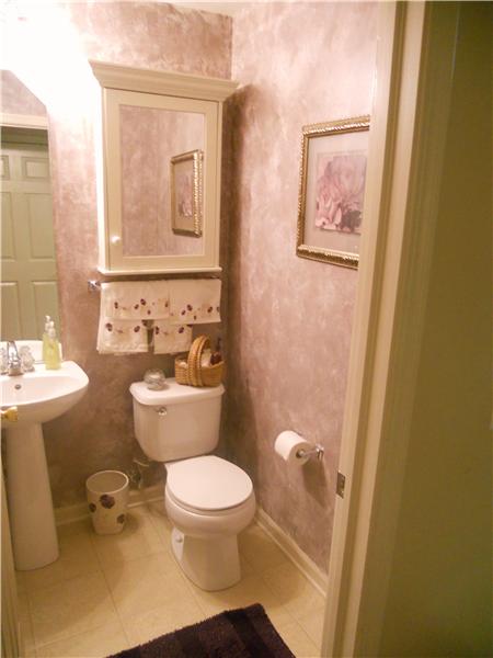 Half bath on first floor