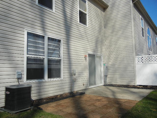 Enjoy this summer on the patio right next to large common area