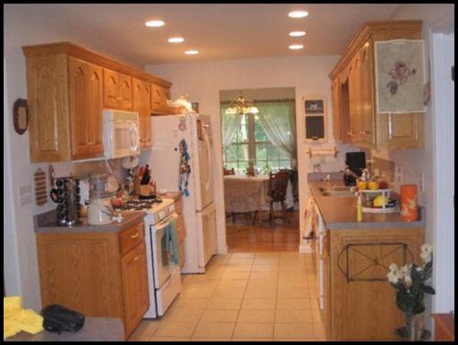 Kitchen to dining room