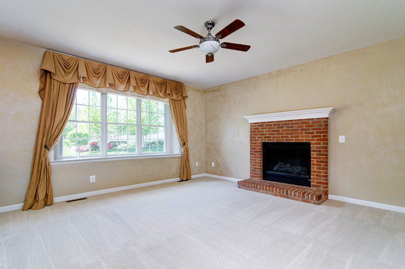 Alternate view of family room w/fireplace