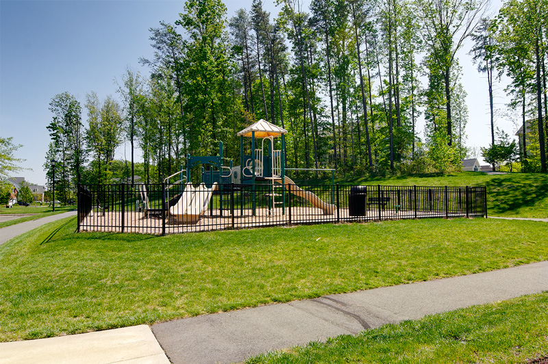 Community amenities include tot lots