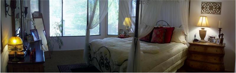 Master Bedroom with Walk In Closet