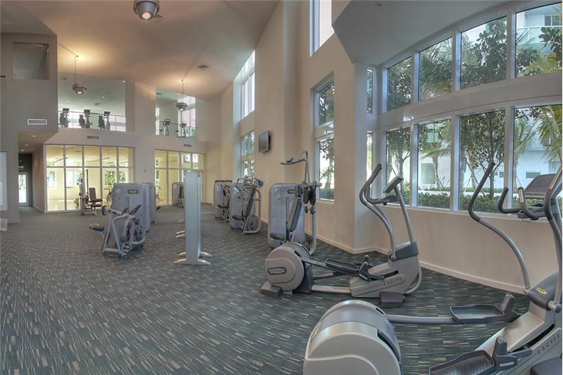 Two Story Gym with Classes from Spinning to TRX