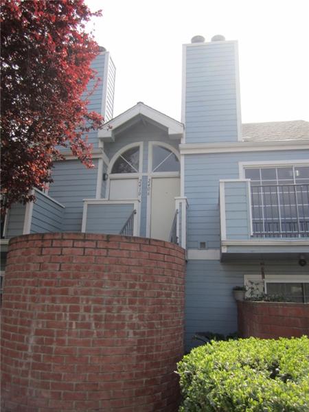 Front of condo