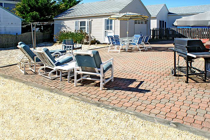 Fenced Backyard & Paver Patio - Big enough for a pool, boccie or volleyball!