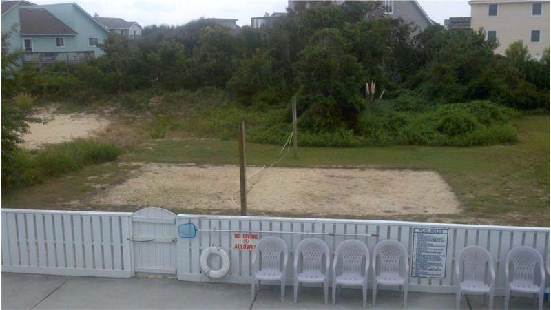 Volley Ball Anyone? Right in the Yard.