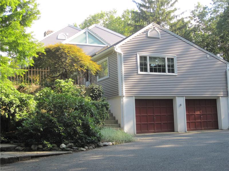 2 car attached and heated garage