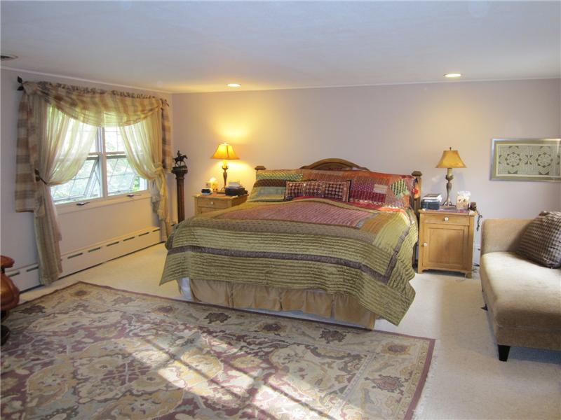 Master bedroom suite