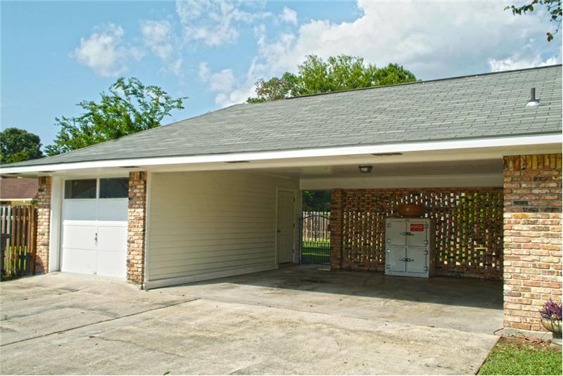Carport parking and boat port/storage