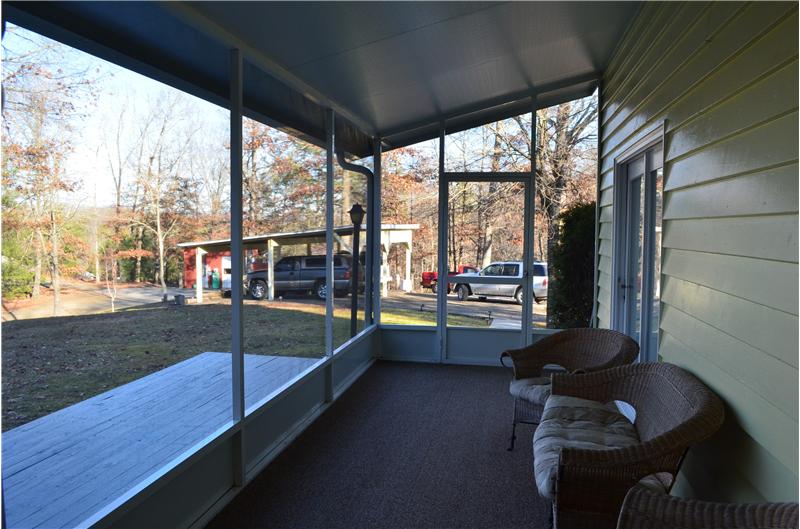 Rear Screen Porch