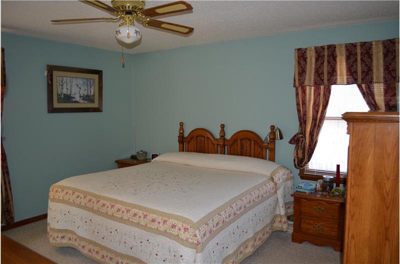 Master Suite with walk-in closet