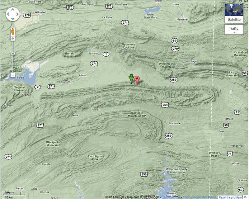 Talihina Pkwy 9180, Talihina, OK 74571, USA 20 Acres of Land For